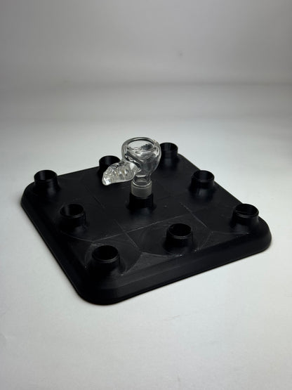 TampLite Bowl Holder Base: 3x3 Stack Grid™ DTC